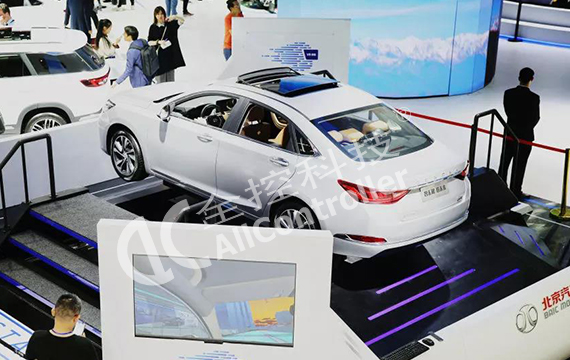 車展真人模擬駕駛體驗(yàn)六自由度平臺