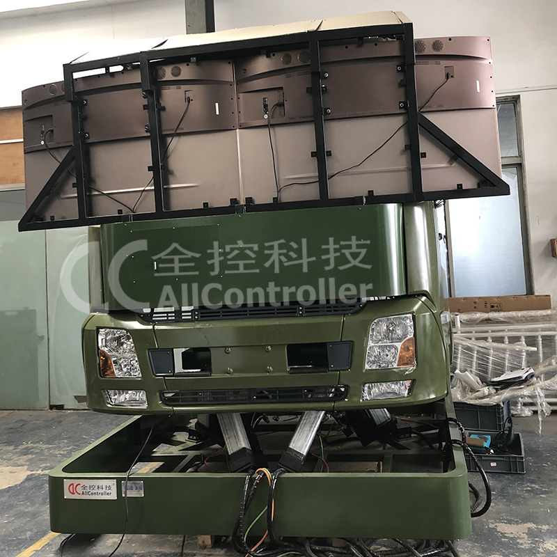 六自由度卡車頭模擬器 VR卡車模擬駕駛訓練